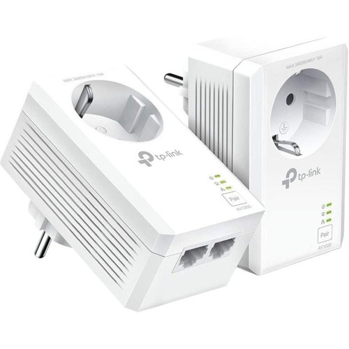 HOMEPLUG TP-LINK POWERLINE 1000MB PA7027P KIT-SX16 HOMEPLUG TP-LINK POWERLINE 1000MB PA7027P KIT